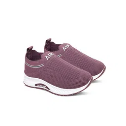 Airspot Kids JOKER Textured Lightweight Slip-On Sneakers-18