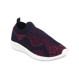 Metro Women Woven Design Slip-On Sneakers-10