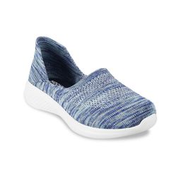 Mochi Women Blue Woven Design Slip-On Sneakers-image-69
