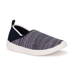 Bata Women Blue Woven Design Slip-On Sneakers-image-54