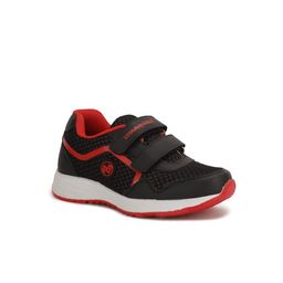 Bubblegummers Boys Black & Red Textured Sneakers-image-26