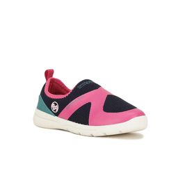 Bubblegummers Girls Pink Woven Design Slip-On Sneakers-image-91