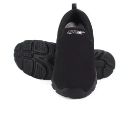 Sparx Men Black Mesh Walking Shoes-image-22