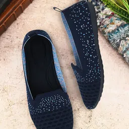 Tiny Bugs Women Woven Design Slip-On Sneakers-67