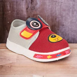 Lil Lollipop Kids Textured Round Toe Slip-On Sneakers-image-54