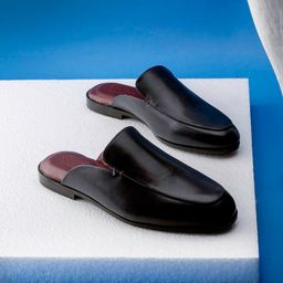 GRIFFIN Men Round Toe Lightweight Leather Mules-image-101