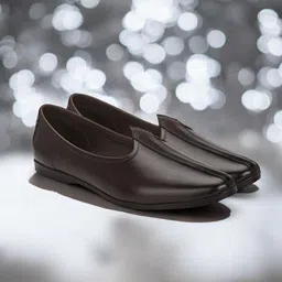 Guava Men Leather Slip-On Mojaris-image-84