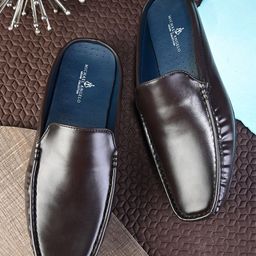 MICHAEL ANGELO Men Square Toe Lightweight Mules-image-10