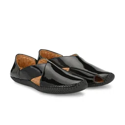 Vellinto Men Classy Lightweight Mojaris With Laser Cuts-28