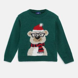 Chicco Boys Self Designed Ribbed Acrylic Pullover-picture-33