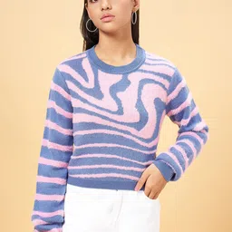 Coolsters by Pantaloons Girls Abstract Printed Pullover-21