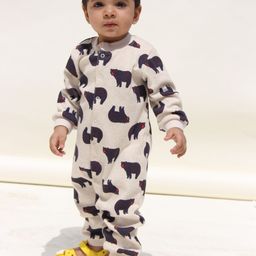 Jungleebilli Kids Beige Printed Rompers-image-13