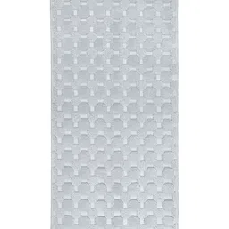 Saral Home YANO Grey Textured Pure Cotton Anti Skid Rectangle Floor Runner-image-80