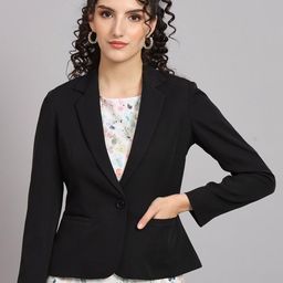 PowerSutra Notched Lapel Comfort-Fit Blazers-picture-15