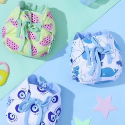 Snugkins Pack Of 3 Playtime Trio 100% Cotton New Age Nappies-image-48