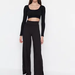 Trendyol Women BootCut Trousers-picture-34