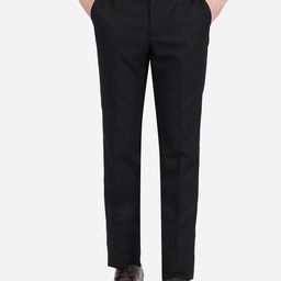 Greenfibre Men Slim Fit Mid-Rise Trousers-picture-38