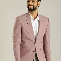 Indian Terrain Notched Lapel Single Breasted Blazer-picture-39