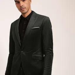 LINDBERGH Men Regular Fit Single Breasted Blazer-image-32