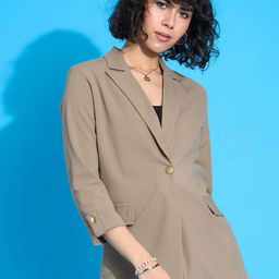 SASSAFRAS worklyf Single-Breasted Formal Blazers-image-4