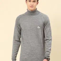 Monte Carlo Turtle Neck Ribbed Knitted Pullover-74