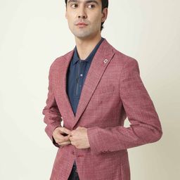 RARE RABBIT Men Drews Slim Fit Single-Breasted Blazer-picture-11