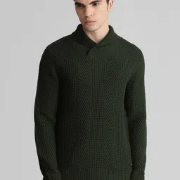 Jack & Jones Open Knit Acrylic Pullover Sweater-image-68