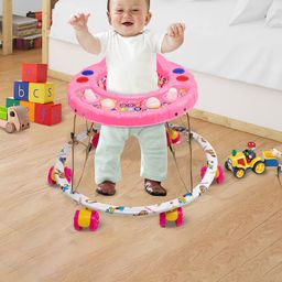 BeyBee Infants Kids Foldable Musical Walker With Cushion Seat-image-23