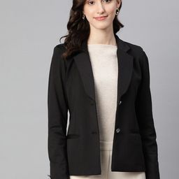 WESTCLO Slim-Fit Notched Lapel Collar Single-Breasted Casual Blazer-picture-39