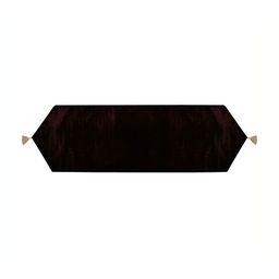 Home Heart Brown Velvet Reversible Double Layered Table Runner-picture-19