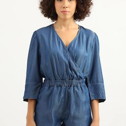 United Colors of Benetton Women V-Neck Jumpsuit-picture-13