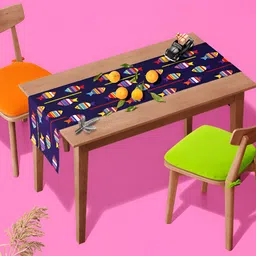 ArtzFolio Blue & Red Digital Printed Table Runner-56