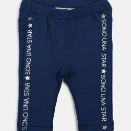 Chicco Girls Printed Cotton Regular Fit Trousers-image-88