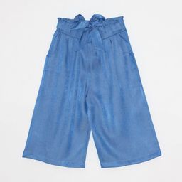 Peppermint Girls Blue Pleated Culottes Trouser-image-49