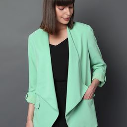 Vero Moda Single Breasted Shawl Collar Blazers-6