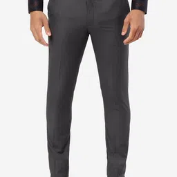 METAL Men Slim Fit Formal Trouser-image-95