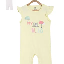 MINI KLUB Infant Girls Pack Of 2 Printed Rompers-55