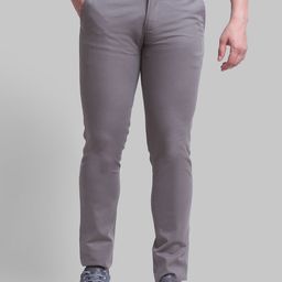 Parx Men Tapered Fit Trousers-image-34