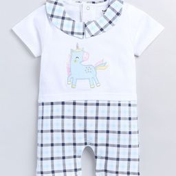 Toonyport Infants Kids Checked Cotton Rompers-picture-15