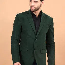 Wintage Corduroy Cotton Single Breasted Blazers-image-37