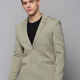 SHOWOFF Men Single-Breasted Notched Lapel Blazers-image-95