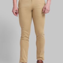 Parx Men Mid Rise Tapered Fit Trousers-image-32