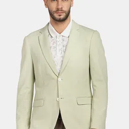 Blackberrys Men Solid Slim-Fit Single Breasted Casual Blazers-picture-28