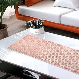 Dakshya Industries Copper Toned Geometric Design Waterproof Runner-3