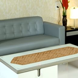Home Heart Beige Quilted Reversible Table Runner-image-71