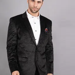 Soniya g Printed Single-Breasted Casual Blazer-picture-23