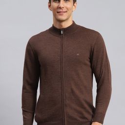 Monte Carlo Woolen Front Open Sweatshirt-0