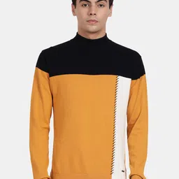 t-base Colourblocked Pullover Cotton Sweatshirt-image-47