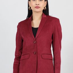 Talethread Cotton Single Breasted Blazer-picture-28