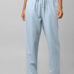 ONLY Women Straight Fit High-Rise Cotton Denim Trousers-picture-34